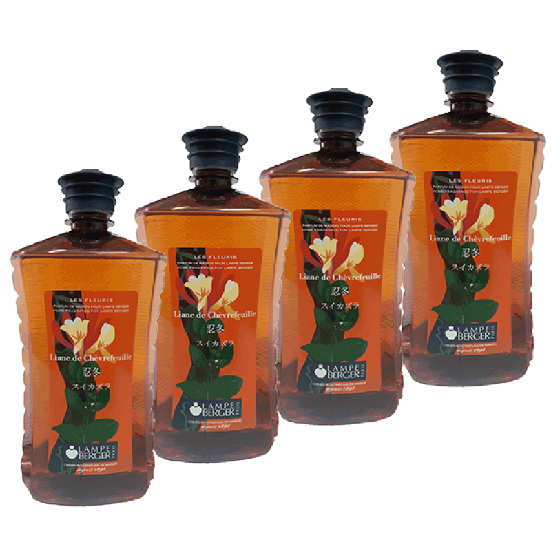 Buy LAMPE BERGER LB ESSENTIAL OIL 1L SET (4 BOTTLES) - CHEVREFEUILLE (忍冬) Singapore