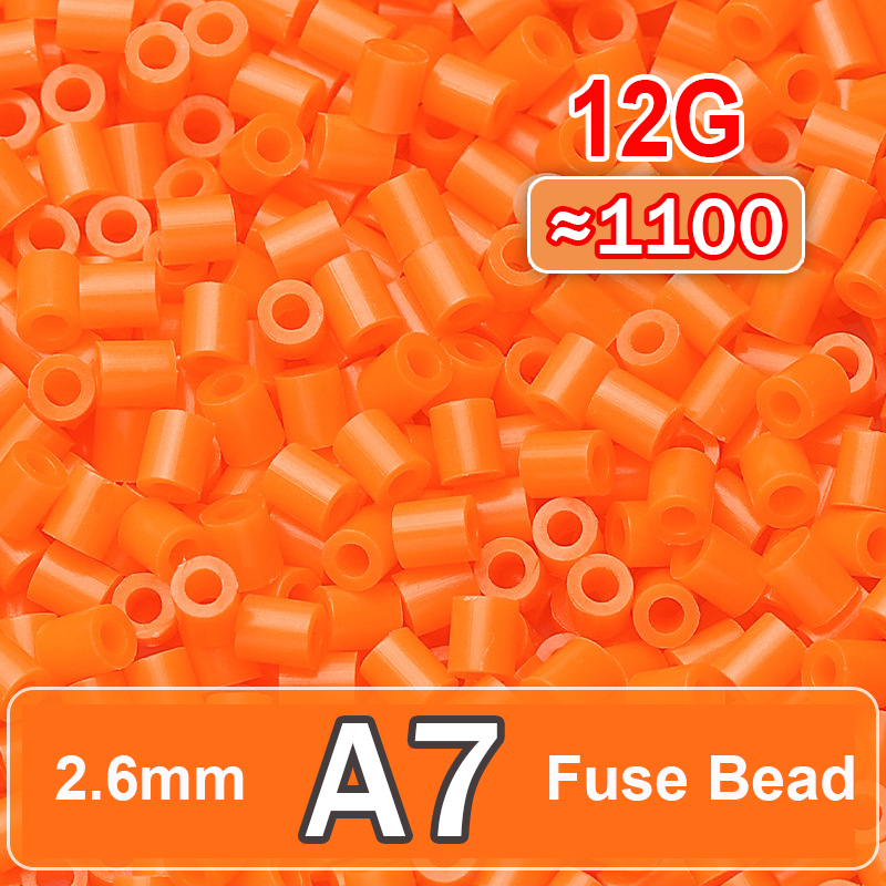 96 Colors 2.6mm Perler Beads 1100pcs - DIY Pixel Art Fuse Beads Refill Pack NO 1-48