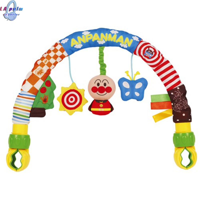 Music Bed Clip Hanging Bell Pendant Clip Moving Rattle Toy for Baby