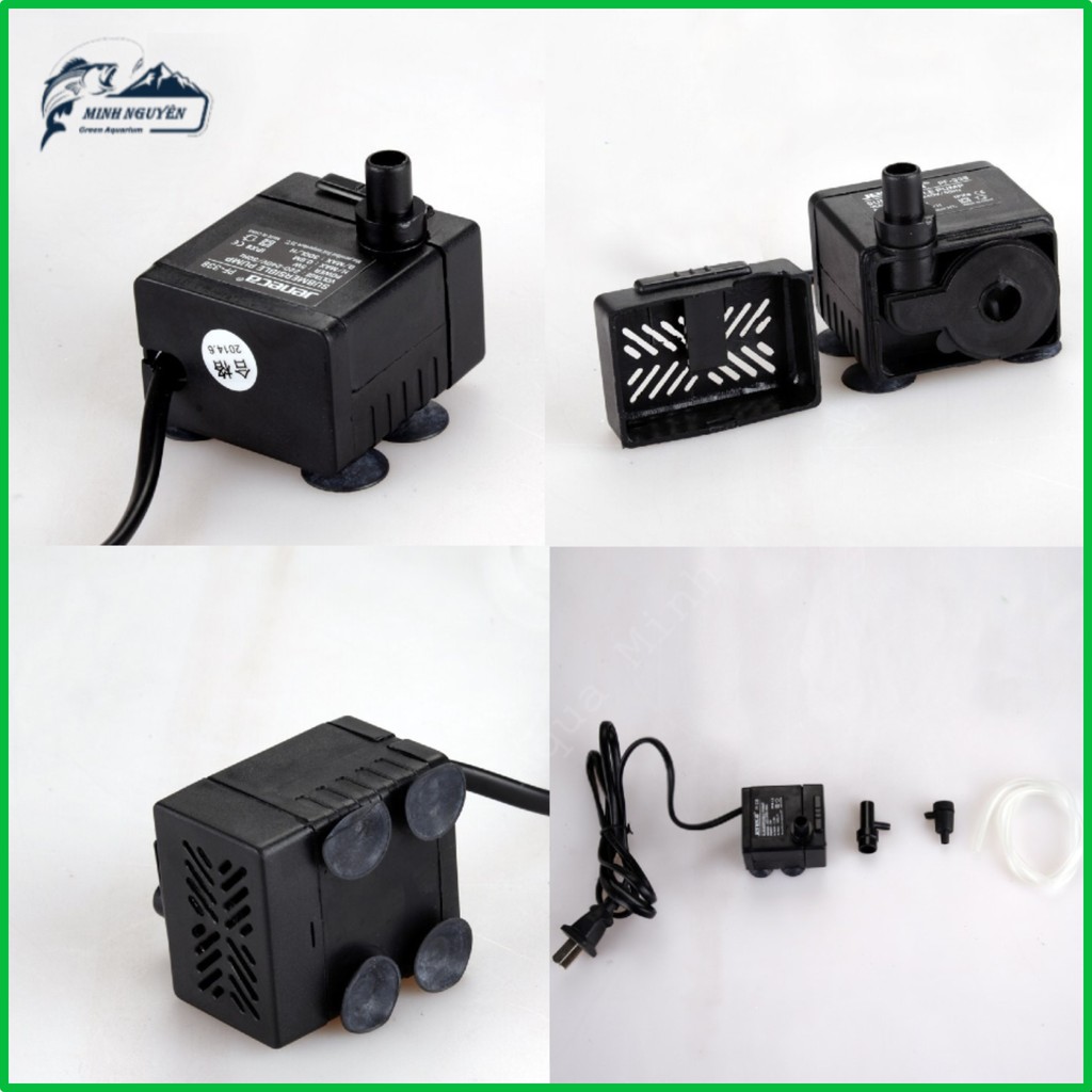 Bơm nước bể cá jeneca pf-228/338/628 bơm nước mini máy bơm nước hồ cá giá rẻ