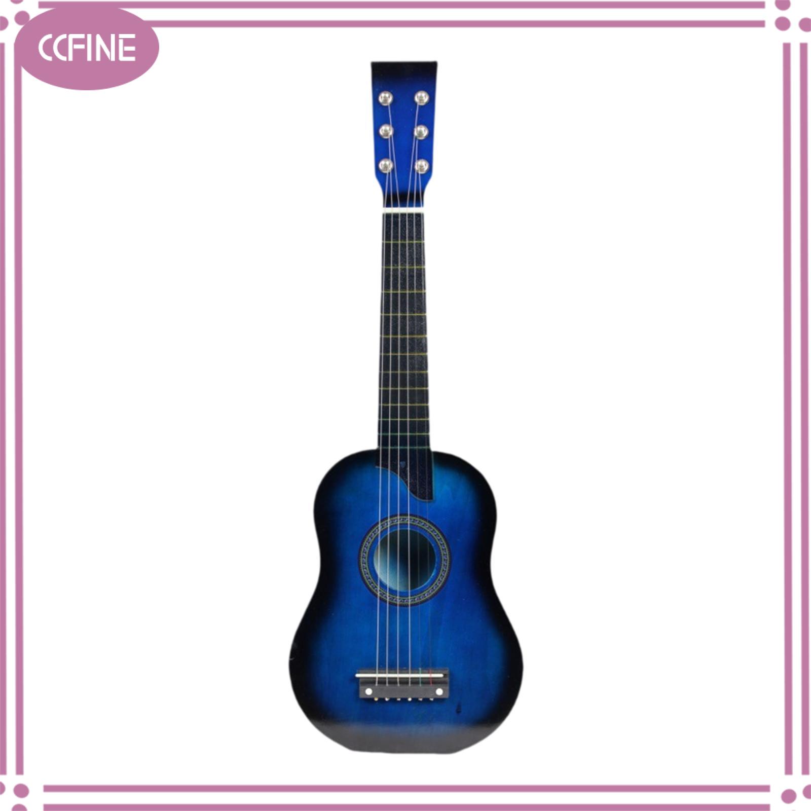 CCfine 25Inch Đồ chơi đàn guitar Nhạc Cụ Xách Tay Trọng Lượng Nhẹ Đa Năng Ukulele Đồ Chơi Cho Trẻ Em Cho Bé Trai Trẻ Em Của Ngày Quà Tặng Đảng