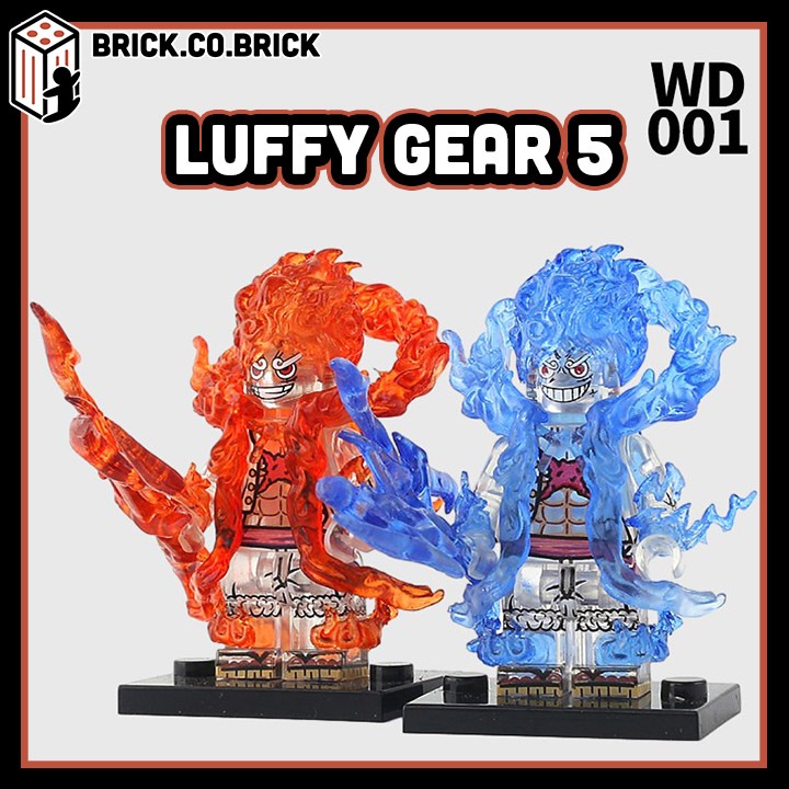 Luffy Gear 5 Phiên Bản Giới Hạn Đồ chơi Lắp ráp Nhân vật Luffy Mô hình Đảo Hải Tặc WD001