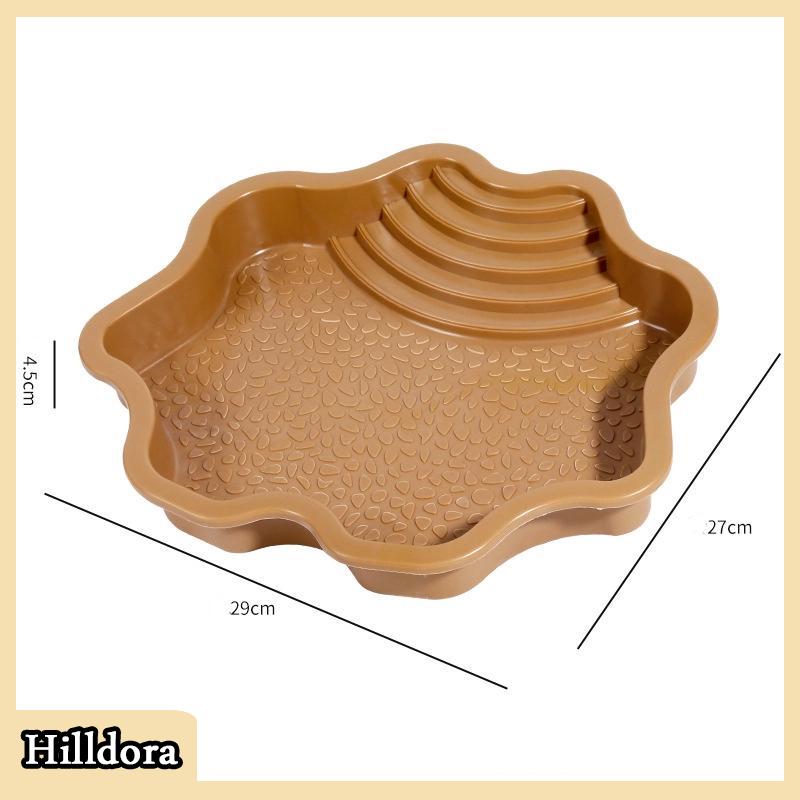[Hilldora] Loài bò sát món ăn nước với chống trượt giả đá thang thực phẩm bát nước cho rùa thằn lằn tắc kè nhỏ vật nuôi cung cấp - 8