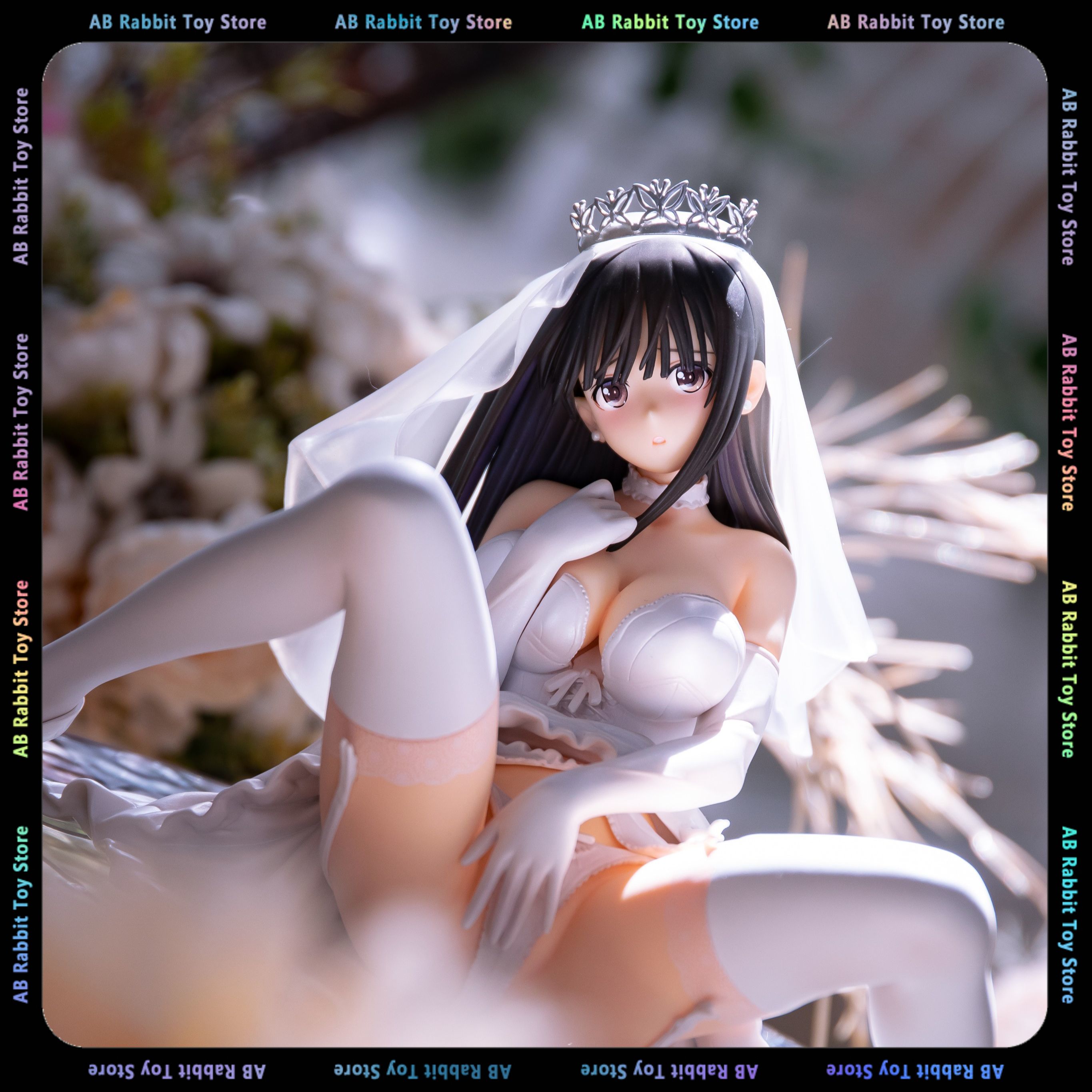 Lỗi!! Ai Saeki Đám cưới 1/6 Hoàn thành Hình Sexy Cô gái SkyTube Collocation Đồ chơi Nhà nước Quà tặng búp bê Mô hình nhân vật anime Mô hình gợi cảm Trang trí bức tượng
