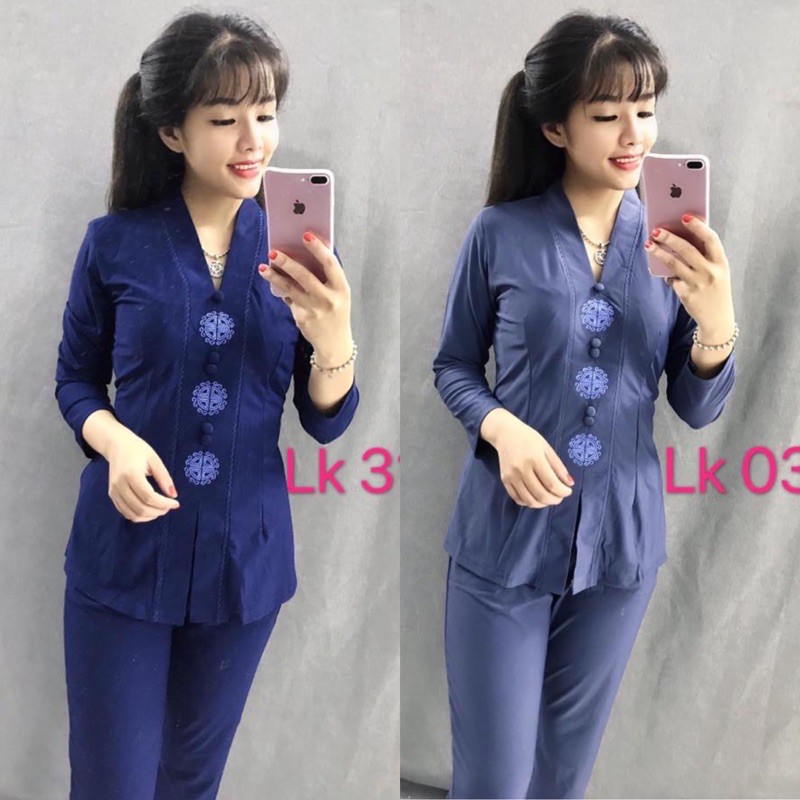 Đồ lam đi chùa # thun lắc đồng tiền # đồ bộ # quần áo nữ # vải thun mát