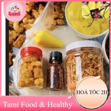 [LOẠI NGON TÂY NINH] combo1 sấp bánh tráng+ 1 hủ hành phi+1 chai sốt tắc +1 hủ tốp mỡ + 1 túi bơ ơ