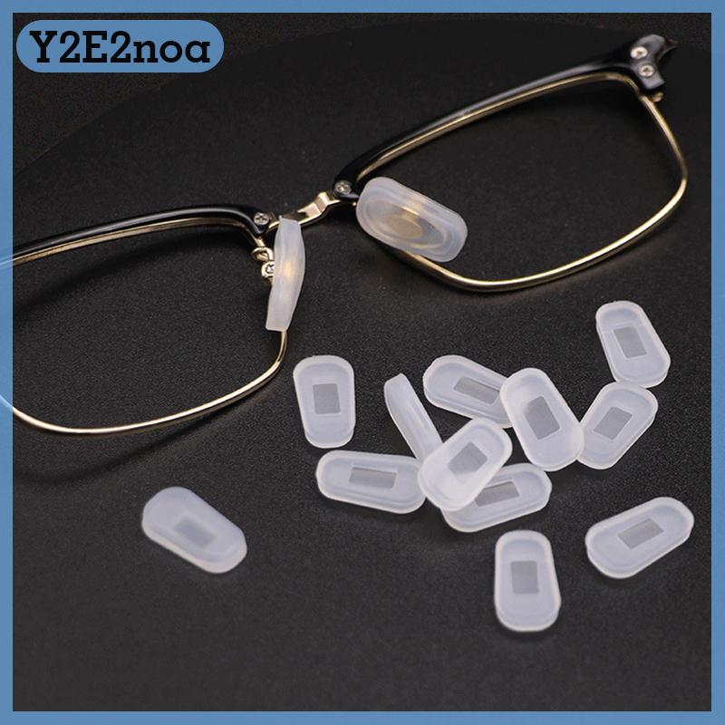 Y2E2noa1 Cặp Kính Phụ kiện miếng đệm mũi, miếng đệm mũi chống trượt silicon chống lõm, miếng đệm mũi giải nén mũi