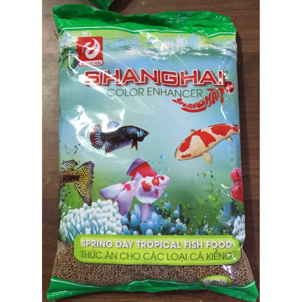 Thức ăn cá cảnh shanghai 500g