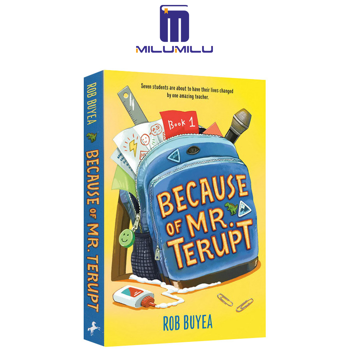 Because of Mr. Terupt Paperback by Rob Buyea Original English books ราคา 554 บาท*ส่งฟรี