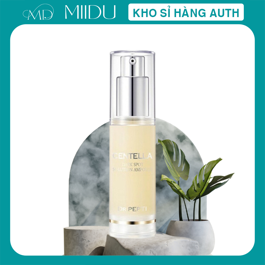 Tinh Chất Dr Pepti Centella Dark Spot Solution Ampoule mờ thâm, giảm mụn, dưỡng trắng, tái tạo da
