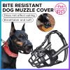 Pet Dog Muzzle Set Adjustable Pet Anti-Biting Mouth Cover