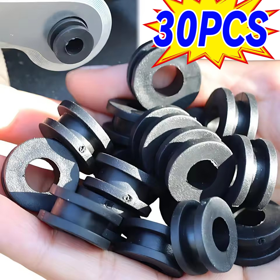 30 cái sửa xe máy Spacer máy giặt Hông Xe Máy Bìa vòng đệm cao su Gasket Bộ phận tạo cơ thể bảng điều chỉnh miếng đệm bảo vệ