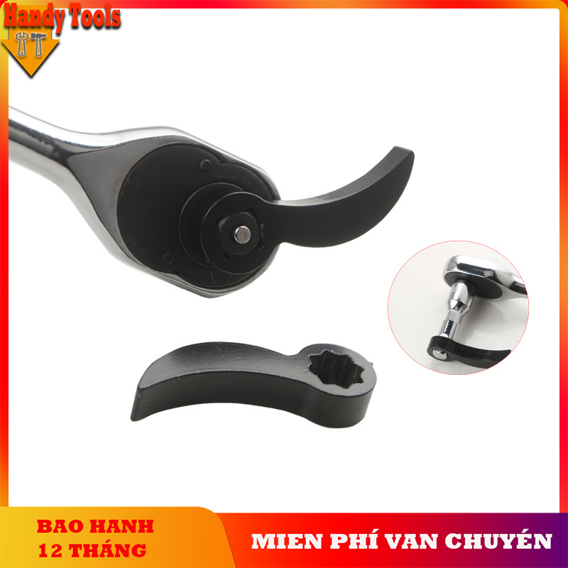 Dụng Cụ Tháo Bán Trục Góc Nghiêng 1/2 Inch - Đầu Chuyển Cần Nạy, Dùng Cho Cờ Lê Mở Miệng, Sửa Xe