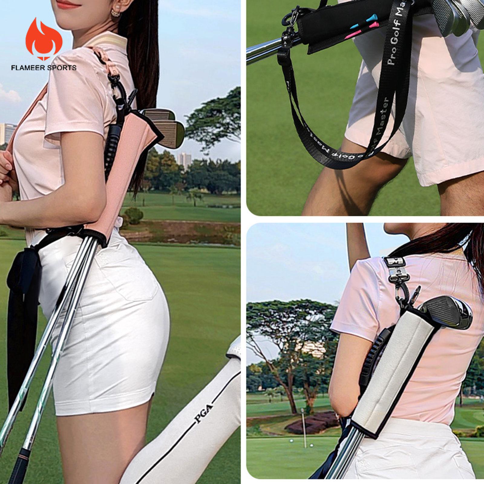 Flameer gậy đánh golf balo du lịch gấp gọn Golf balo du lịch gấp gọn Trọng Lượng Nhẹ Mini Mini gậy đánh golf Túi mang đồ Đơn Giản Người Lớn Trẻ Em nam nữ