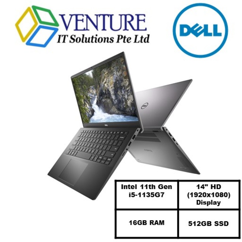 New 11th Gen (READY STOCK) New Vostro 14 5402- i5-1135G7/Win 10 Pro/ MX330 2GB/16GB RAM/512GB SSD/3yrs onsite warranty