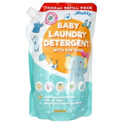 Anakku Detergent With Softener Bottle 2000ml / Refill 1500ml