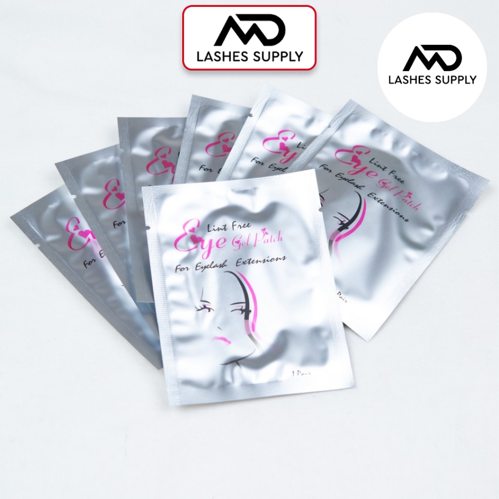 Gel pad mi, gelpad dán mi dưới md lashes, 1 bịch 50 cặp