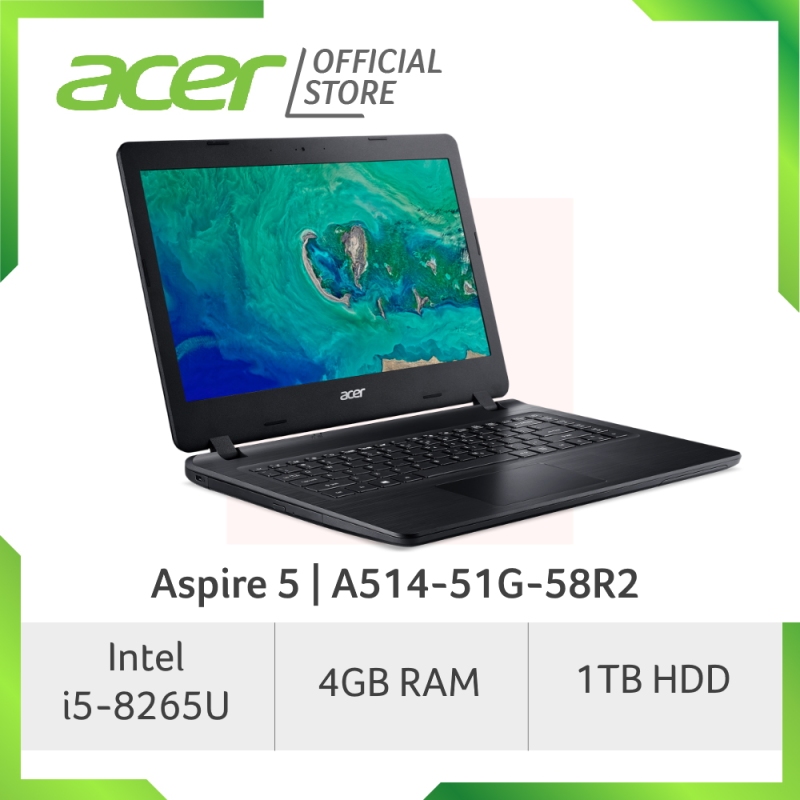 Acer Aspire 5 A514-51G-58R2 14-Inch HD laptop with 1TB HDD