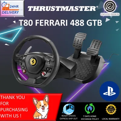 Thrustmaster T80 Ferrari 488 GTB Edition Racing Wheel - PS4
