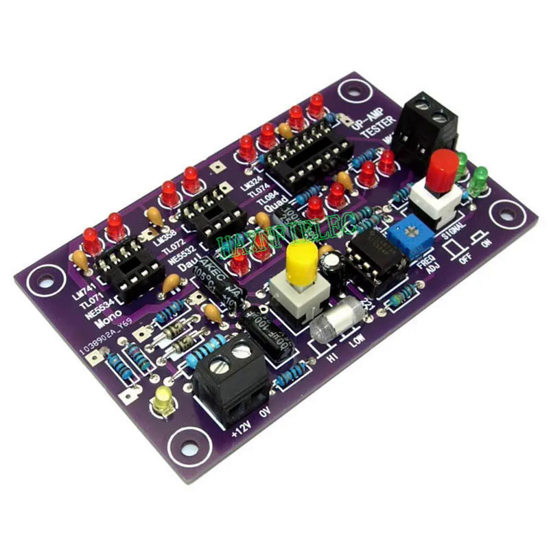 [Yudama] 1 chiếc Bộ khuếch đại hoạt động OP amp thử nghiệm cho chip opamp đơn Quad kép đơn tốc độ cao phân biệt tốc độ thấp