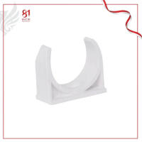 LESSO - 10 Pcs Lesso PVC Conduit Clamp Klem Pipa Plastik 25mm 3/4inch20128