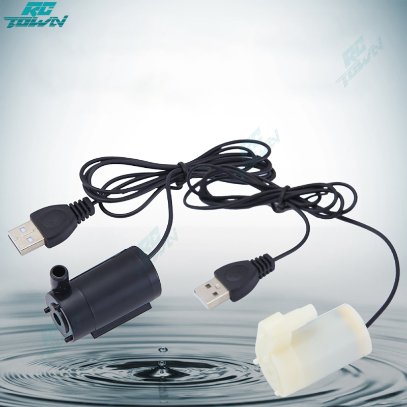 2024New!USB 1M Cable DC Mute 3V5V6V Mini Submersible Water Pump ราคา 36 บาท*ส่งฟรี