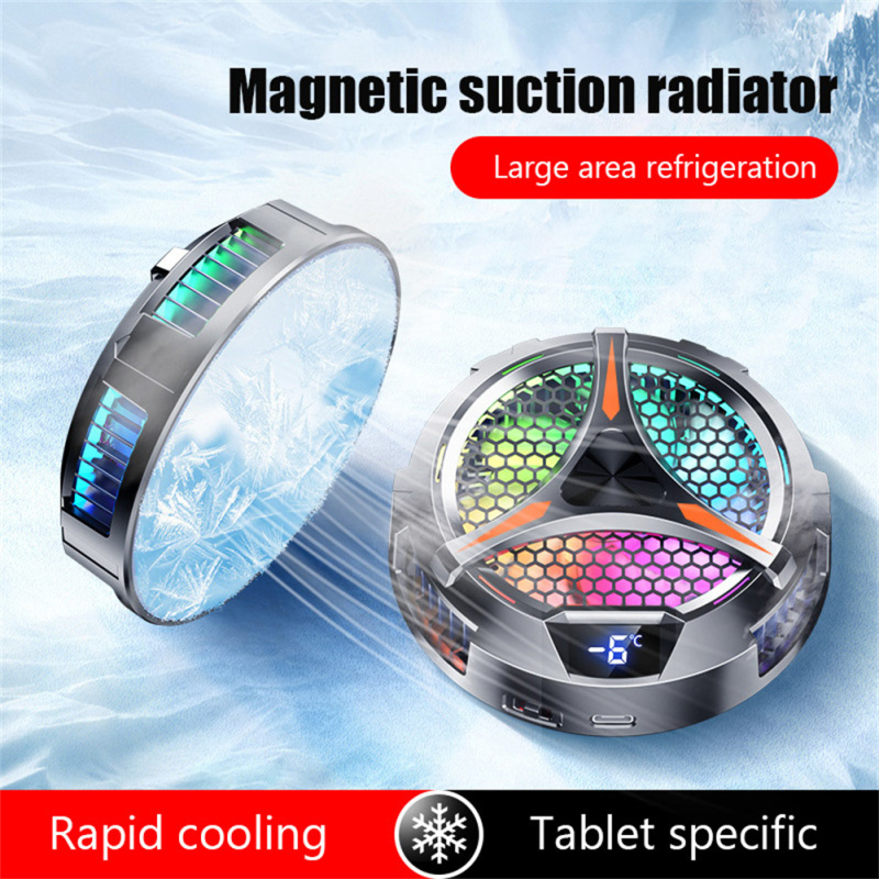 Ready Stock X42 Cell Phone Cooler Fan With Temperature Digital Display