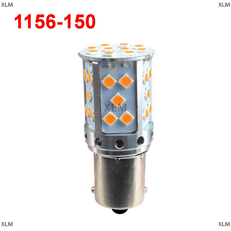 XLM Bóng đèn 1156 T20 7440 35smd đèn LED CANBUS W21W đèn xi nhan xe hơi