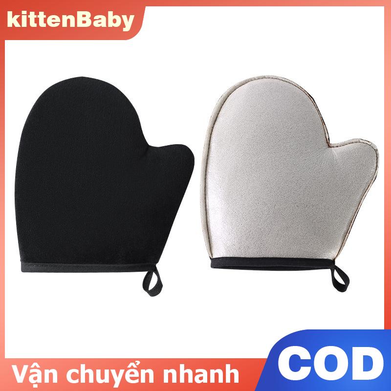 kittenBaby Tự-thuộc da ứng dụng găng tay-không Thấm Nước Sợi nhỏ công cụ cho streak-miễn phí kem dưỡng da cơ thể & tự-tan ứng dụng