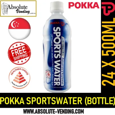 POKKA Sportswater 500ML X 24 (BOTTLE) - FREE DELIVERY within 3 working days!