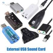 Y LifeStyle USB-C Sound Card Adapter for Headphones and Mic