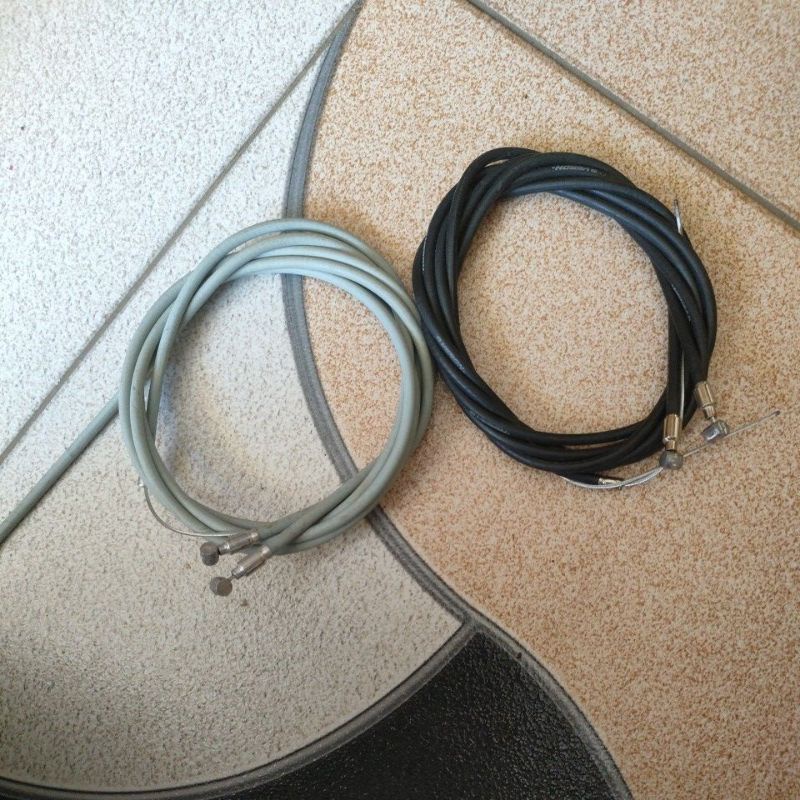 Kabel rem BMX 1set depan dan belakang Harga 4,999 rupiah*Gratis Ongkir