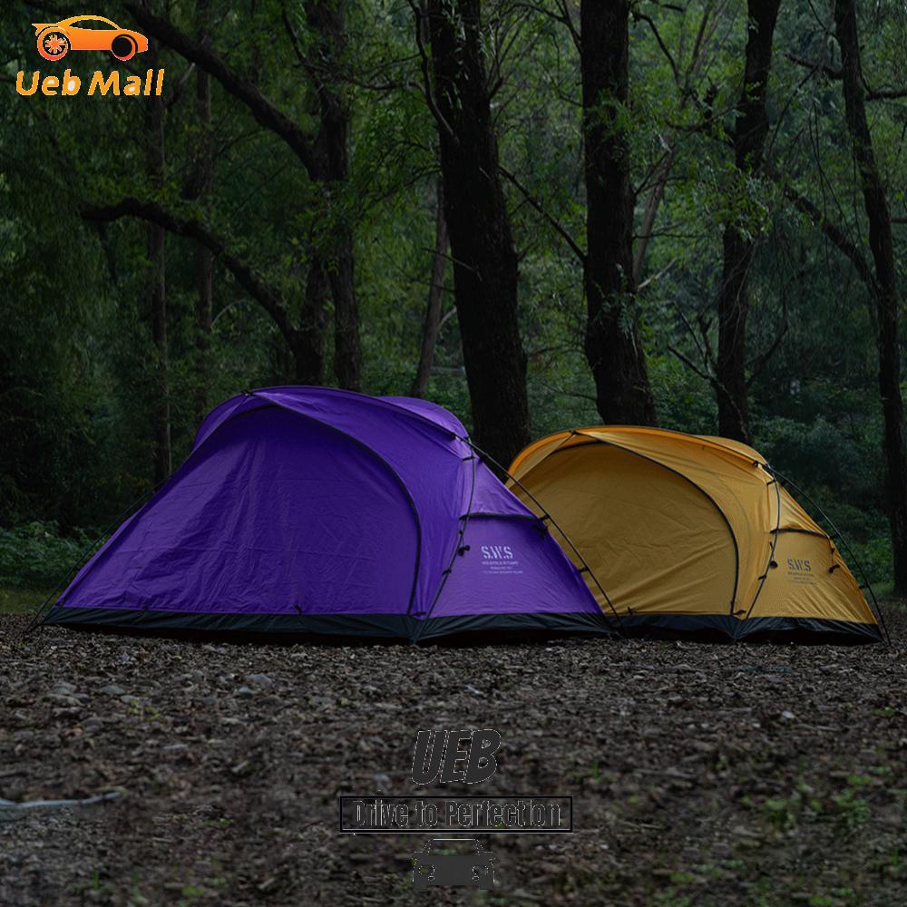 [UEB Mall] Outdoor Camping Tent with Mosquito Net Trekking Shelter Tent Waterproof Camping Sleeping Tent for Backyard Picnic ราคา 2,627 บาท*ส่งฟรี