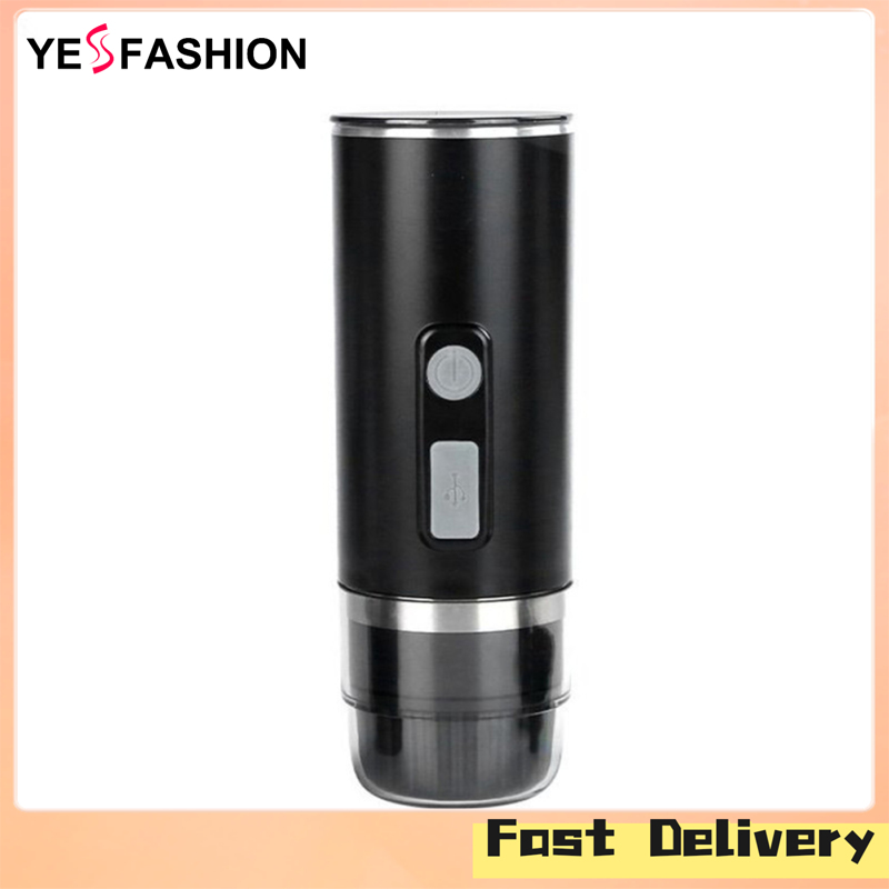 Yesfashion Store IN stock Portable Electric Espresso Machine Type-c Charging Wireless High-voltage Coffee Maker For Camping Hiking Travel