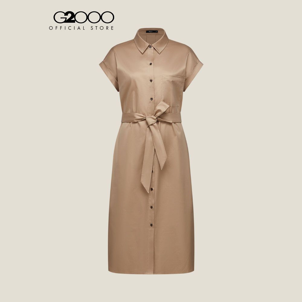 G2000 เดรสสำหรับผู้หญิง ทรง Shift Shape รุ่น 5123338717 BEIGE ราคา 5,490 บาท*ส่งฟรี