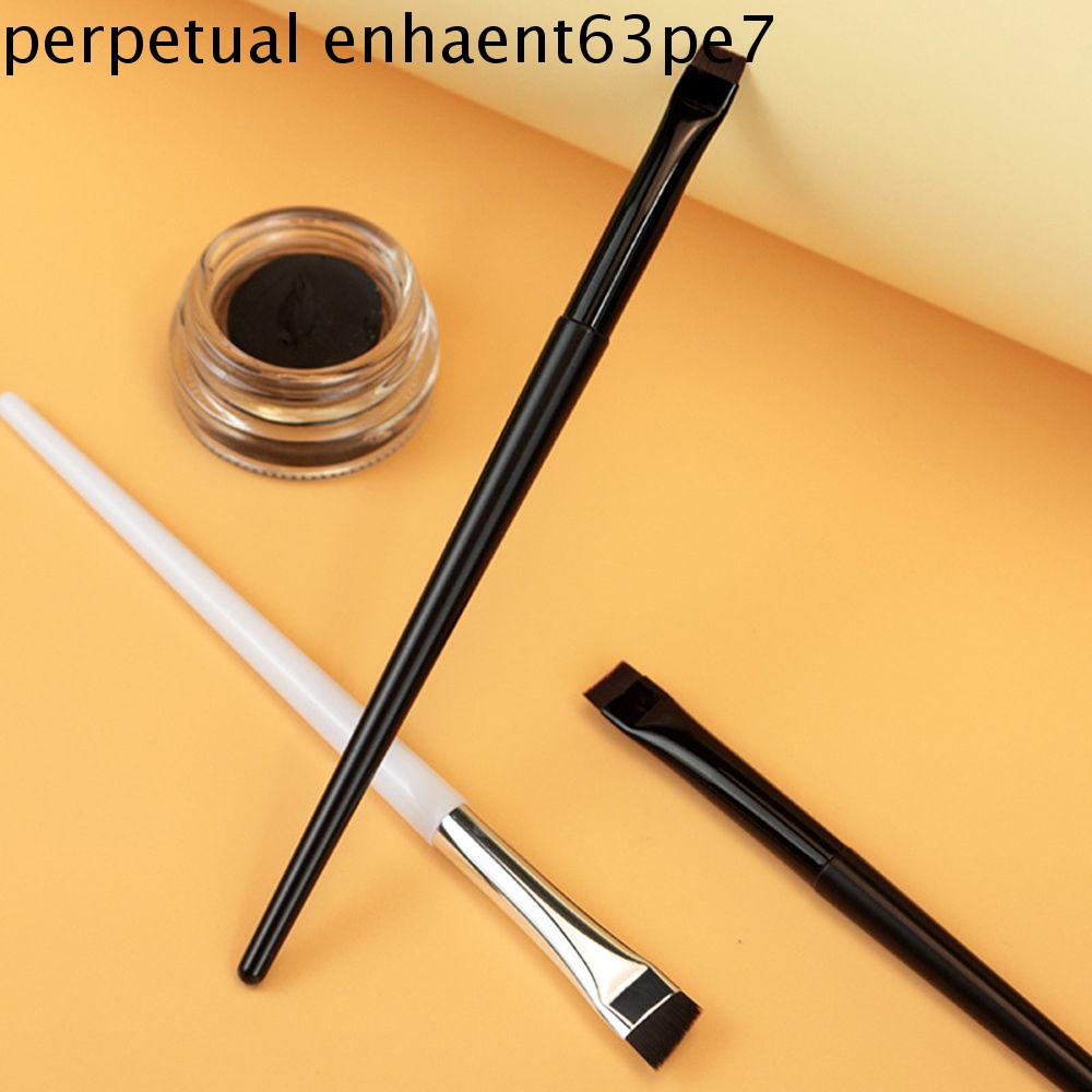 ETUALE Phụ nữ Xách tay Bàn Chải Liner mắt Vẻ đẹp Make Up Công Cụ Người mới bắt đầu Lót Bàn Chải Lông Mày Góc cạnh Bút Kẻ Mắt Tốt Bàn Chải Phẳng Bàn Chải Lông Mày Lưỡi Trang Điểm Bàn Chải