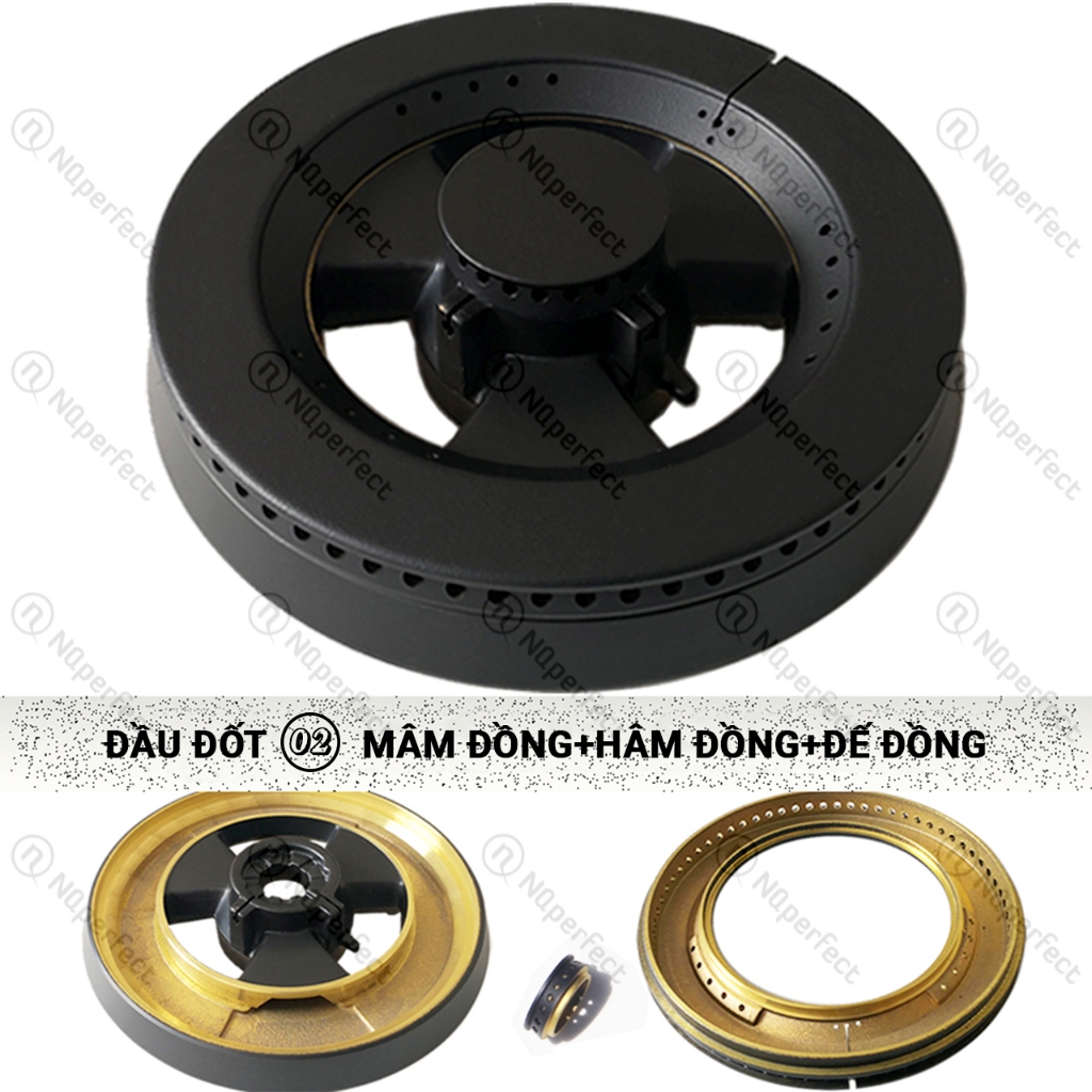 Đầu đốt chia lửa bếp ga âm đôi sakura sg2665gb, sg-2665gb, sakura sg2668gb, sg-2668gb.. hàng thay thế