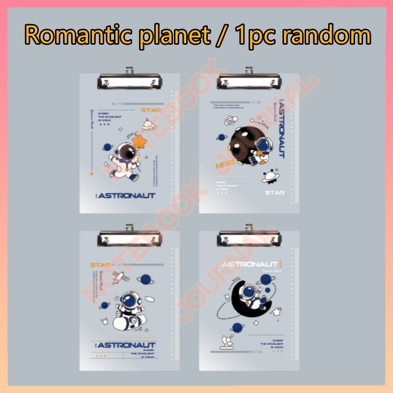 A4 Transparent Clip Board Writing Pad Thick Long Clip Pad File Paper Folder Office Student Suppliess