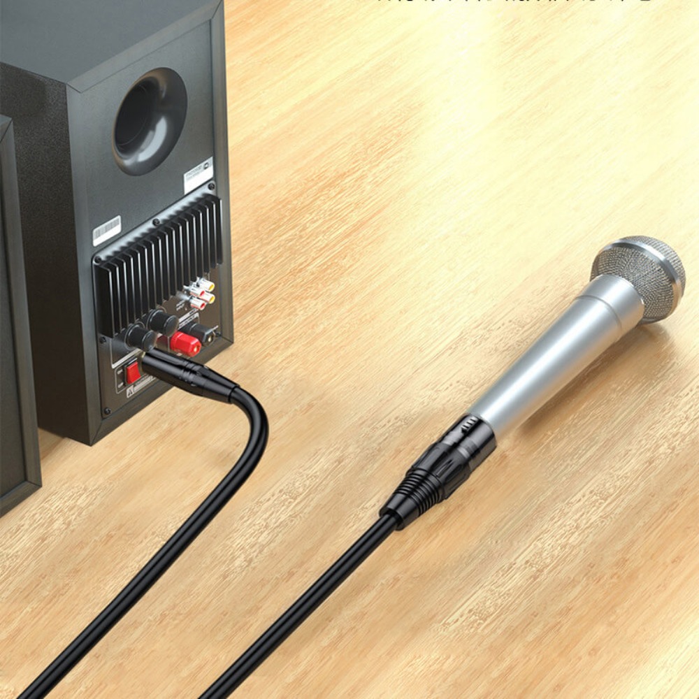 Lacko âm thanh để XLR jack 6.5 cân bằng cáp Micrô 6.5mm âm thanh MAME để nam/Nữ 6.5mm Microphone XLR cáp truyền âm thanh bền Bộ truyền tín hiệu âm thanh cáp XLR AUX dòng cho loa/Microphone/khuếch đại/Bàn điều khiển phối khí/Card âm thanh