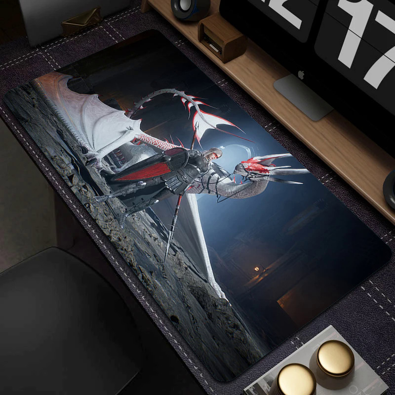 Không trượt lớn chơi game Mousepad HD in chuột Mat tro của thế kỷ chuột Pad gamer cao su Thảm Khóa Cạnh Bàn phím mat8889
