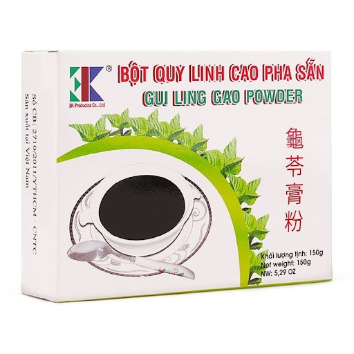 RC3K -- Hộp QLC 150g -- BỘT QUY LINH CAO PHA SẴN (Sương sáo phối trộn) Gui Ling Gao Powder