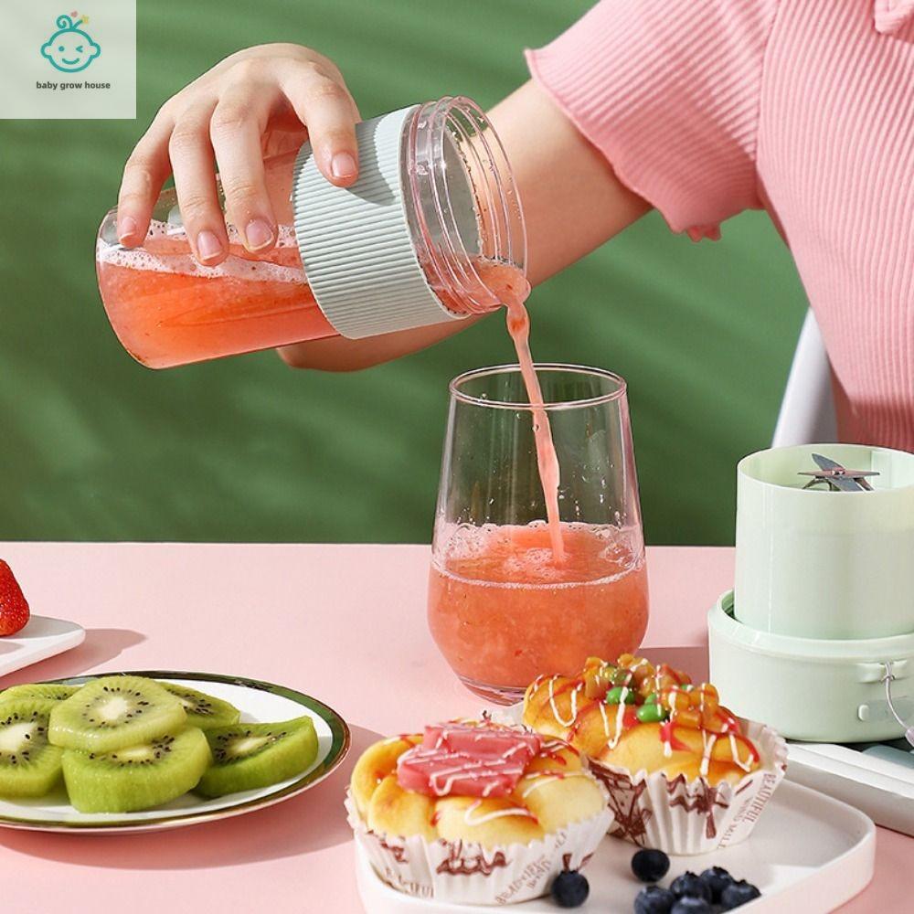 SFFGF 350 ML Cốc ép trái cây điện Thiết bị cầm tay Không dây Cốc xay sinh tố Di động Nhựa Cốc ép trái cây Văn phòng