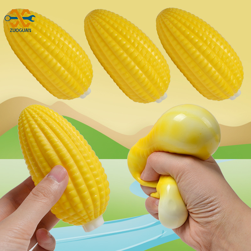 [Zuoguan Squishy Toys, Squishy Squeeze Toys Anti-Stress Toys, Slow Squishies, Realistic Corn-Shaped Soft Toys for Stress Relief and Fun.,ZUOGUAN Realistic Corn Squishy Toy for Stress Relief and Fun,] ราคา 33 บาท*ส่งฟรี