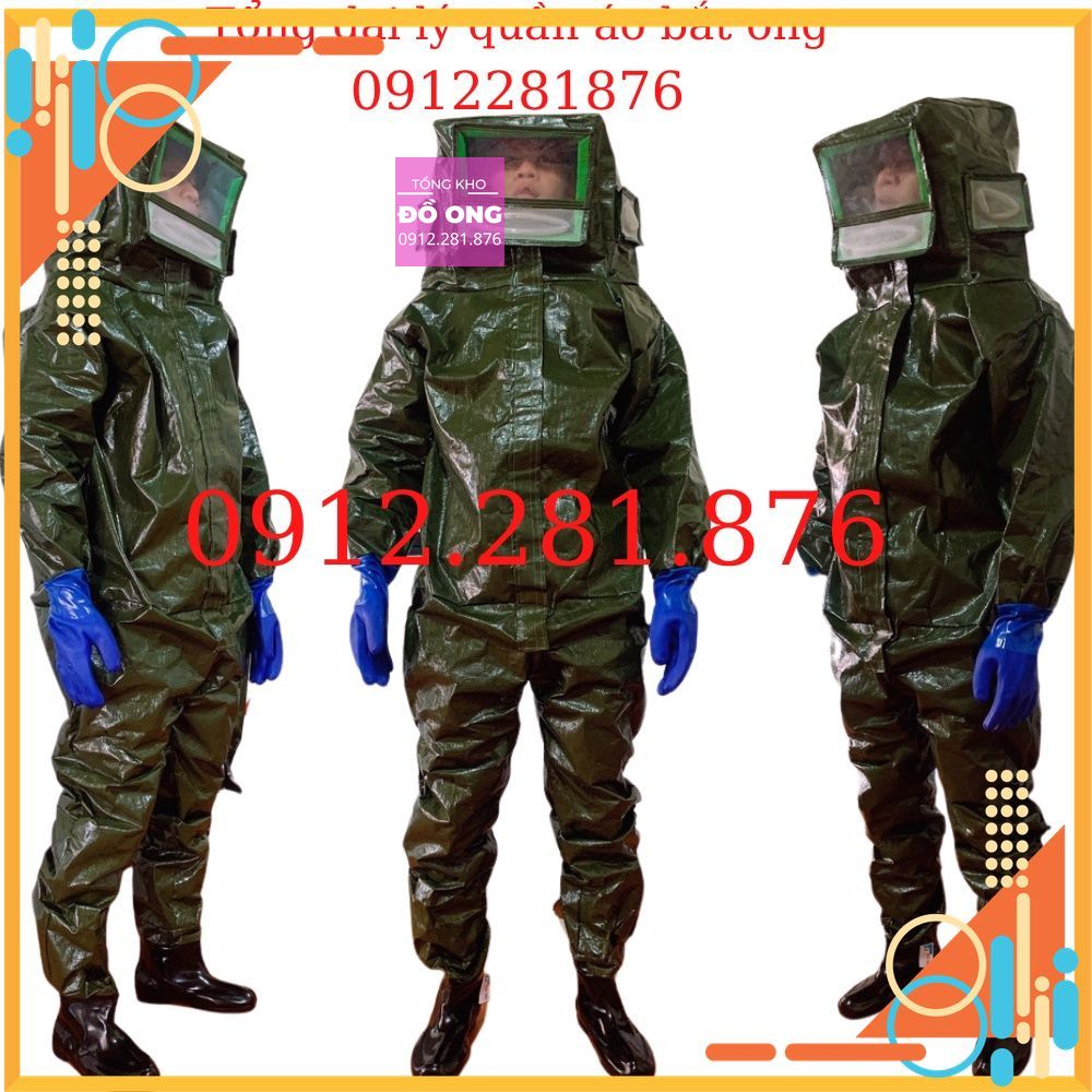 Quần áo bắt ong rừng bạt oto cao cấp lᴏại 1