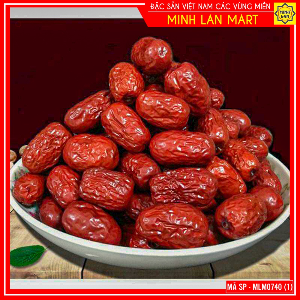 Táo Đỏ Sấy Khô loại 1 - Đặc Sản SaPa - Gói 500g - MLM0740