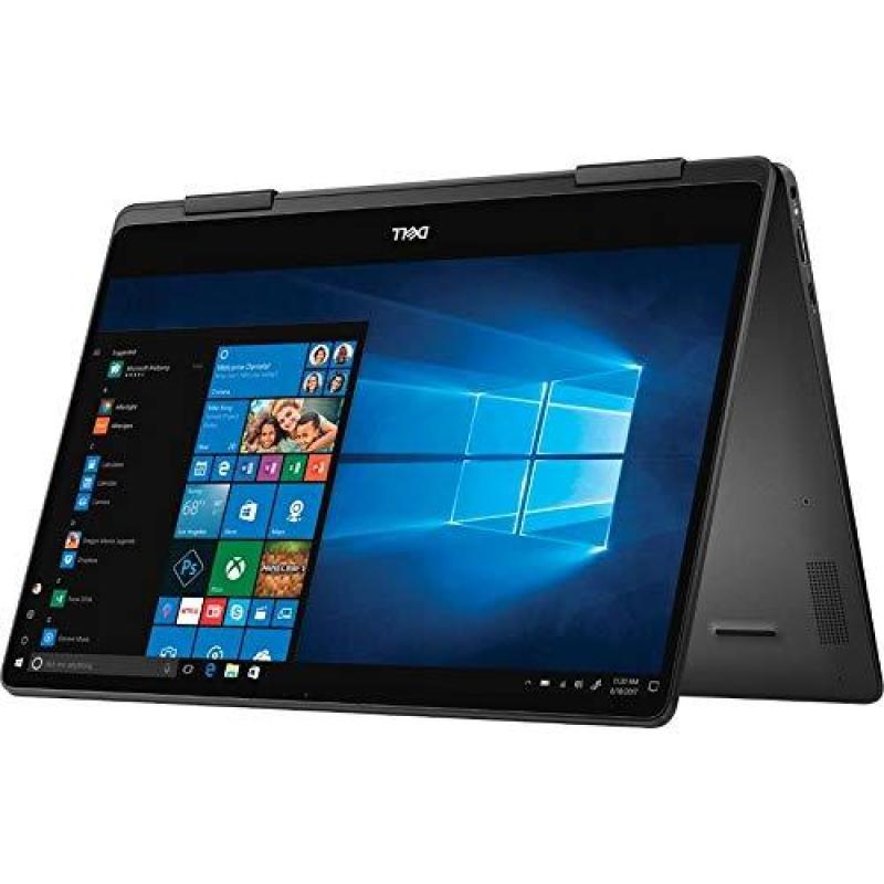 Dell Inspiron 2-in-1 13.3 4K UHD IPS LED-Backlight Touch-Screen Laptop, Intel Quad-Core i7-8565U Up to 4.6GHz, 16GB DDR4, 256GB PCIe SSD, Fingerprint Reader, USB 3.1-C, Backlit Keyboard, Windows 10