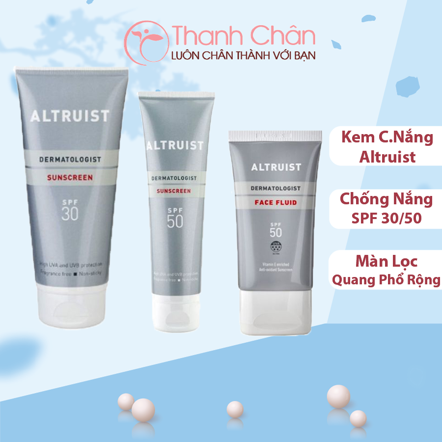 Kem chống nắng Altruist Dermatologist Sunscreen cho da nhạy cảm