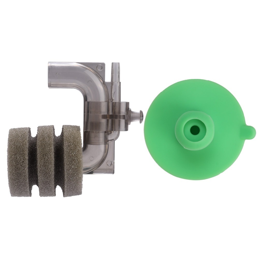 SPDD Im lặng Bộ lọc oxy bể cá Kích thước nhỏ Cốc hút Bộ lọc oxy cho bể cá Phụ kiện bể cá Nhựa Bộ lọc im lặng mini Bể cá - 2