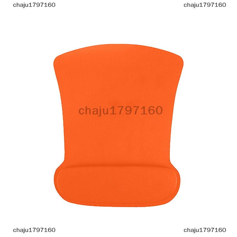 chaju1797160 Chuột Pad với cổ tay phần còn lại Pad chống trượt chơi game Mousepad Chuột Mat PC máy tính xách tay bàn phím rắn màu Phụ Kiện