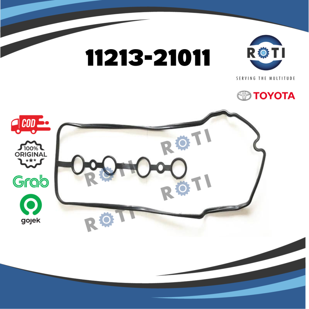 TOYOTA KARET PACKING TUTUP KLEP VIOS NCP42 NCP93 11213-21011 GENUINE Harga 171,900 rupiah*Gratis Ongkir
